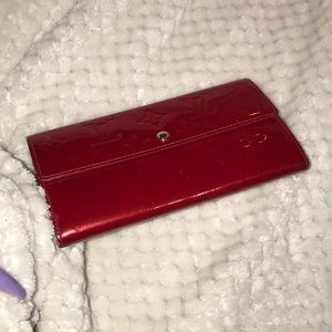Louis Vuitton wallet / Red